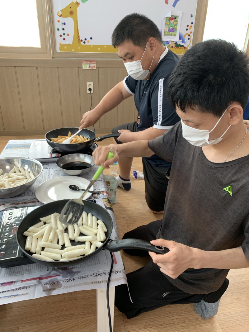 주간보호센터 요리활동