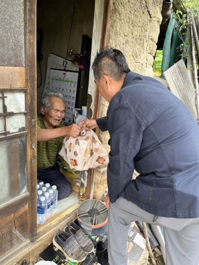 삼계탕 만들기 및 자앵인가정 전달