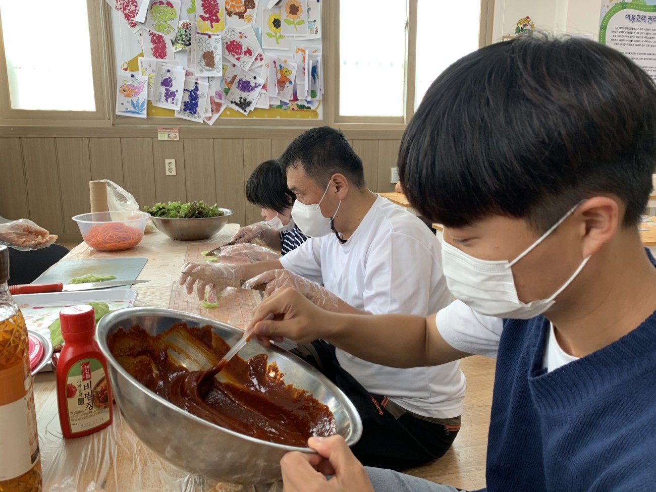 주간보호센터 요리활동 실시