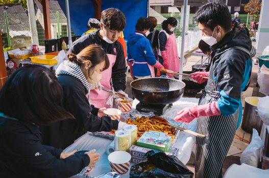 바자회 음식판매