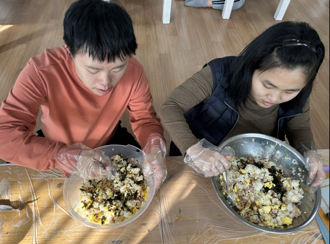 참치마요 덮밥 만들기 및 시식